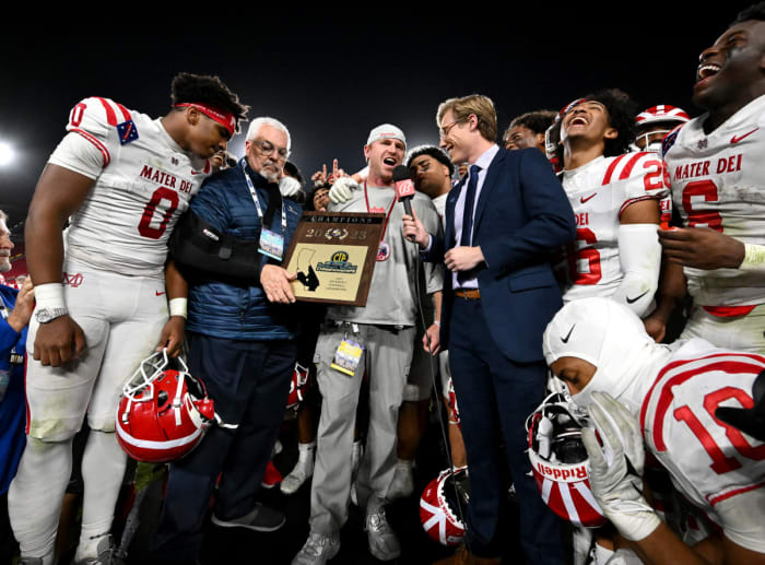 Mater Dei vs St John Bosco CIF Southern Section D1 Final November 24, 2023 Photo-Heston Quan38